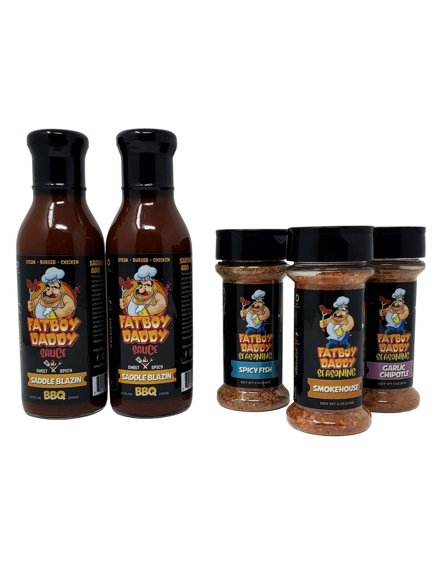 Double Sauce & Seasoning/Rub Sample Pack